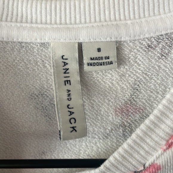 Janie and Jack Ballerina Print Sweatshirt - Picture 4 of 7